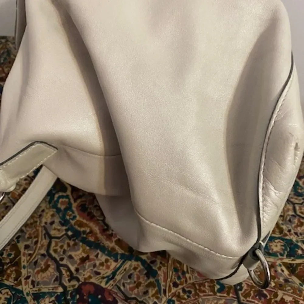 Coach F15447 Ashley Cream Convertible bag